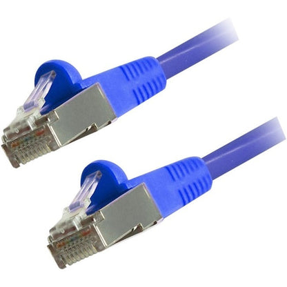 Comprehensive Cat6 Snagless Shielded Ethernet Cables, Blue, 1Ft