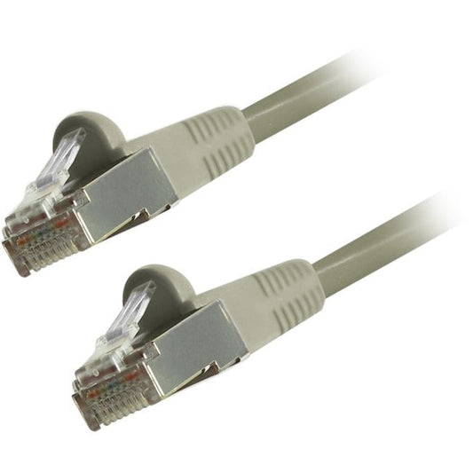 Comprehensive Cat6 Snagless Shielded Ethernet Cables, Grey, 3Ft