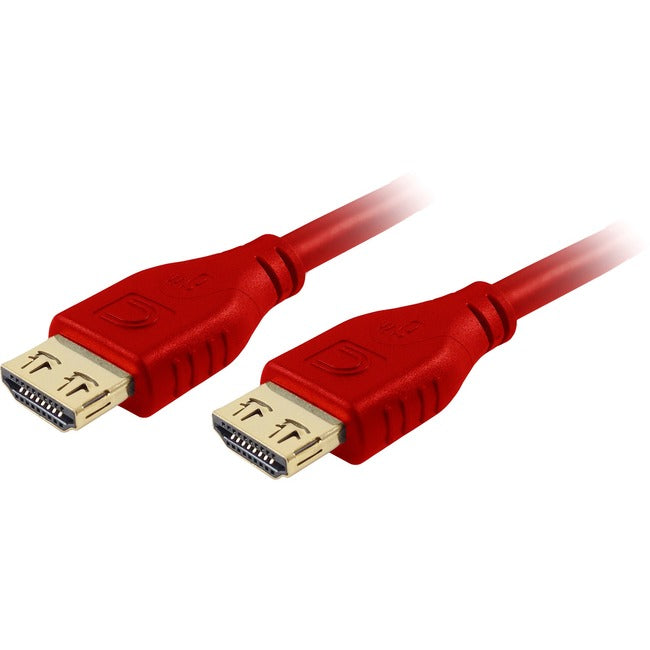 Comprehensive Microflex Pro Av/It Series High Speed Hdmi Cable With Progrip Deep Red 10Ft