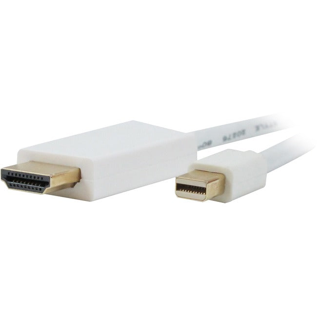 Comprehensive Mini Displayport Male To Hdmi Male Cable 15Ft