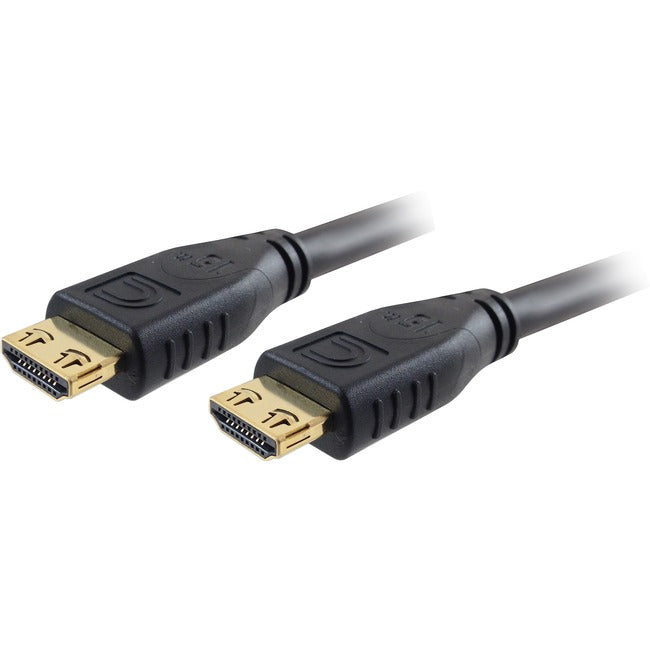 Comprehensive Pro Av/It High Speed Hdmi Cable With Progrip, Surelength, Cl3- Jet Black 12Ft