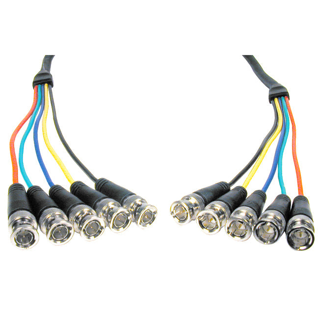 Comprehensive Pro Av/It Series 5 Bnc Plugs Each End Rgbhv Video Cable 25Ft