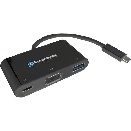 Comprehensive Usb Type-C To Vga + Usb3.0 + Power Delivery (Pd) Adapter