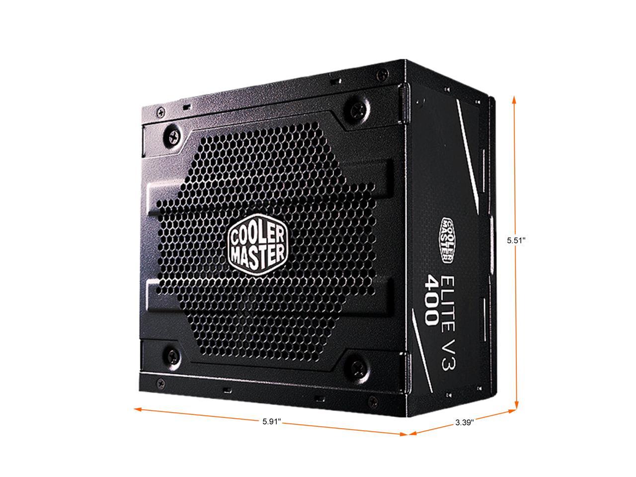 Cooler Master Elite V3 Series Mpw-4001-Acaan1-Us 400W Atx12V V2.31 Power Supply