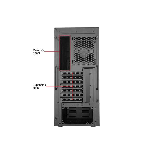 Cooler Master Mcs-S600-Kn5N-S00 Silencio Series Atx Mid Tower (Black)