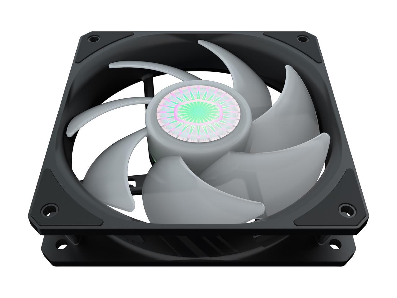 Cooler Master Mfx-B2Dn-18Npa-R1 Sickleflow 120 V2 Addressable Rgb Square Frame Fan, Individually