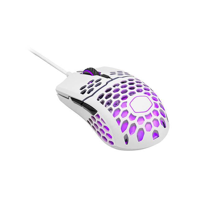 Cooler Master Mm-711-Wwol1 Mm711 Rgb-Led Lightweight 60G Wired Gaming Mouse - Matte White