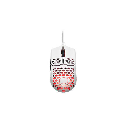 Cooler Master Mm-711-Wwol1 Mm711 Rgb-Led Lightweight 60G Wired Gaming Mouse - Matte White