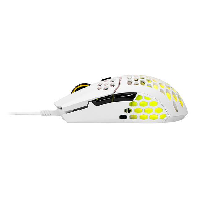 Cooler Master Mm-711-Wwol1 Mm711 Rgb-Led Lightweight 60G Wired Gaming Mouse - Matte White