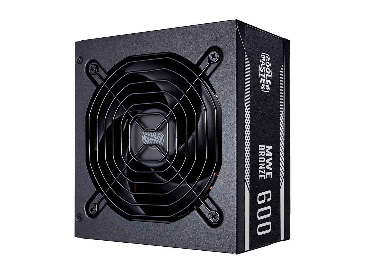 Cooler Master Mwe Bronze 600 Mpx-6001-Acaab-Us 600W 80 Plus Bronze Atx 12V V2.31 Power Supply