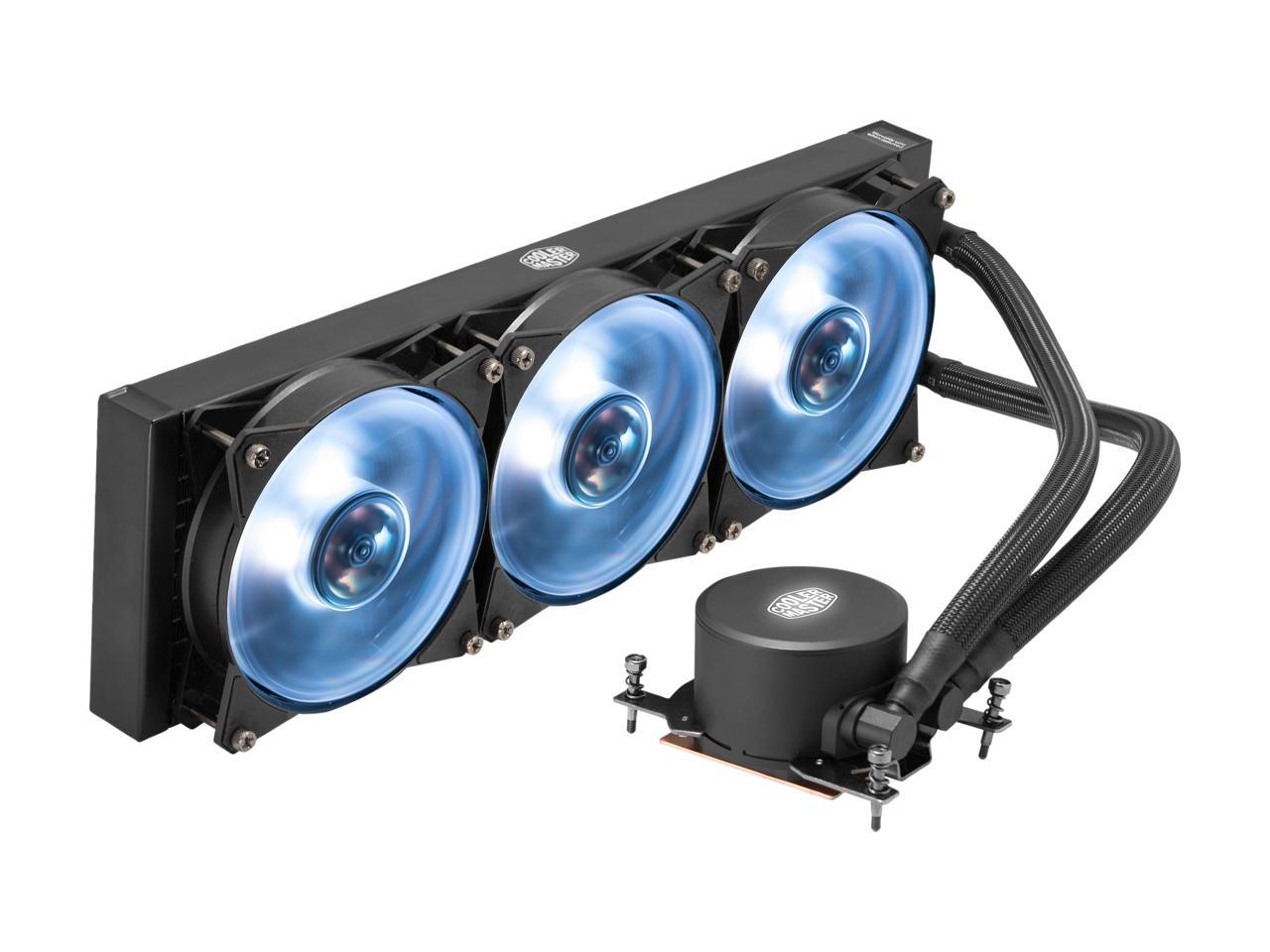 Cooler Master Masterliquid Ml360 Rgb Thread Ripper Tr4 Edition Close-Loop Cpu Liquid Cooler, 360Mm