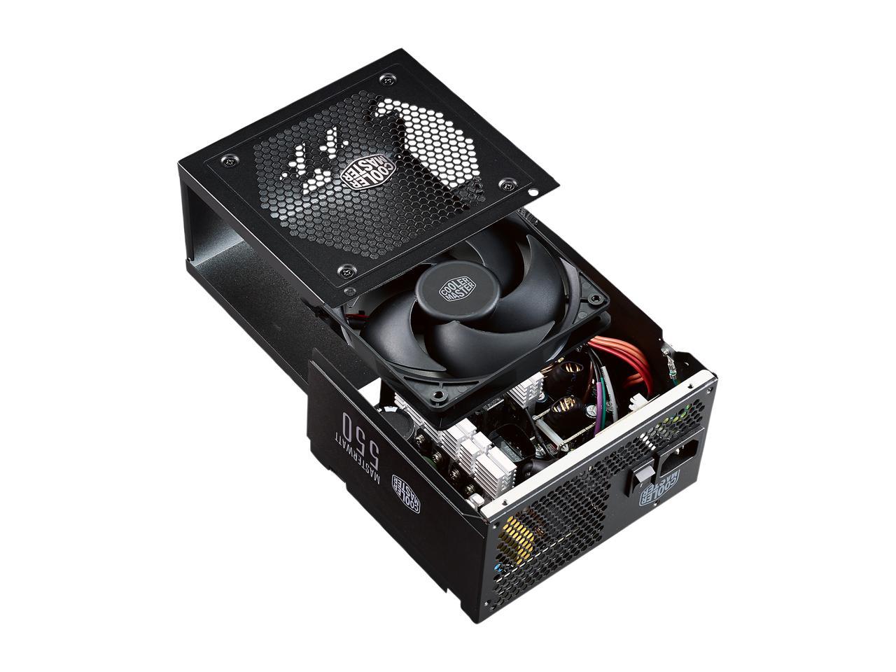 Cooler Master Masterwatt Mpx-5501-Amaab-Us 550W 80 Plus Bronze Atx 12V V2.4 Power Suppl