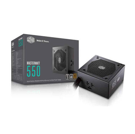 Cooler Master Masterwatt Mpx-5501-Amaab-Us 550W 80 Plus Bronze Atx 12V V2.4 Power Suppl