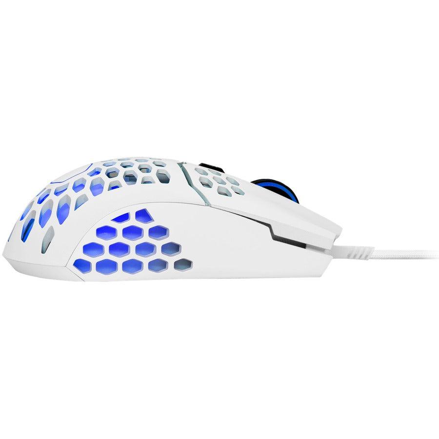 Cooler Master Mm-711-Wwol1 Mm711 Rgb-Led Lightweight 60G Wired Gaming Mouse - Matte White