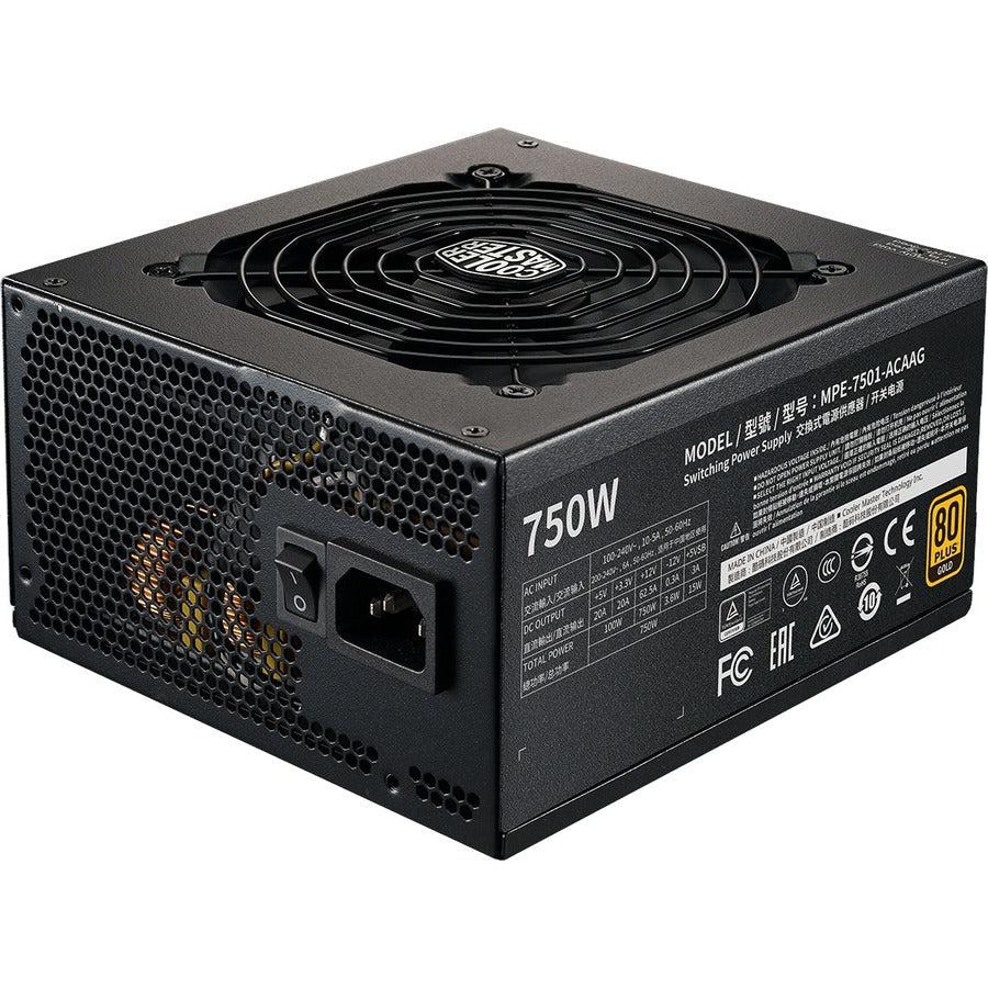 Cooler Master Mpe-7501-Afaag-Us 80 Plus Gold 750W V2 Full Modular Atx 12V Power Supply W/ Active Pfc
