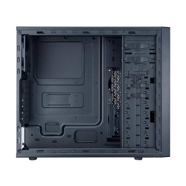 Cooler Master N400 No Power Supply Atx Mid Tower (Midnight Black)