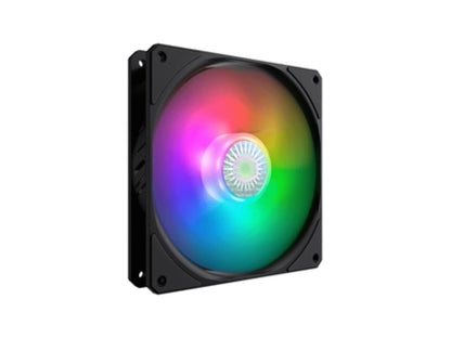 Cooler Master Sickleflow 140 V2 Addressable Rgb Square Frame Fan, Individually Customizable Leds,