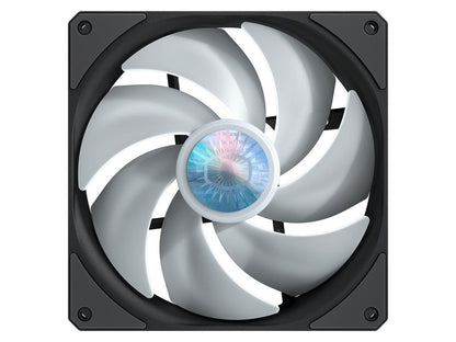 Cooler Master Sickleflow 140 V2 Addressable Rgb Square Frame Fan, Individually Customizable Leds,