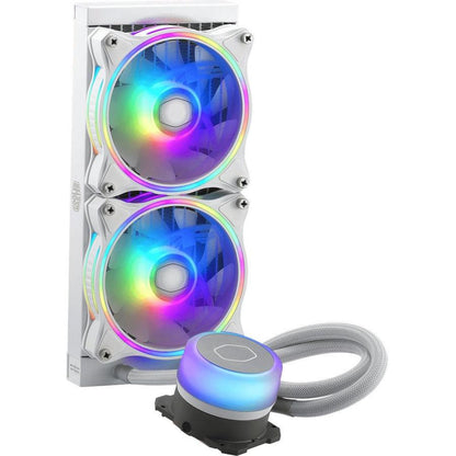 Coolermaster Masterliquid Ml240 Illusion, Translucent Dome, 3Rd Gen Dual Chamber Pump, 240 Radiator, Mlx-D24M-A18Pw-R1