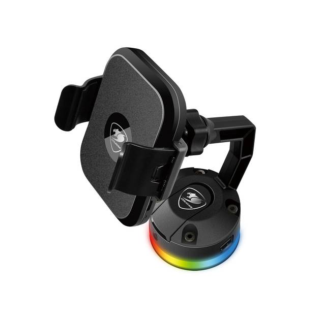 Cougar Bunker M Rgb Phone Stand With Qi Wireless Charging And 2X Usb 2.0