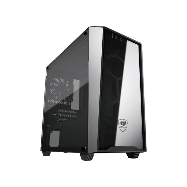 Cougar Mg120-G E Mini Tower Case With Tempered Glass Side Window