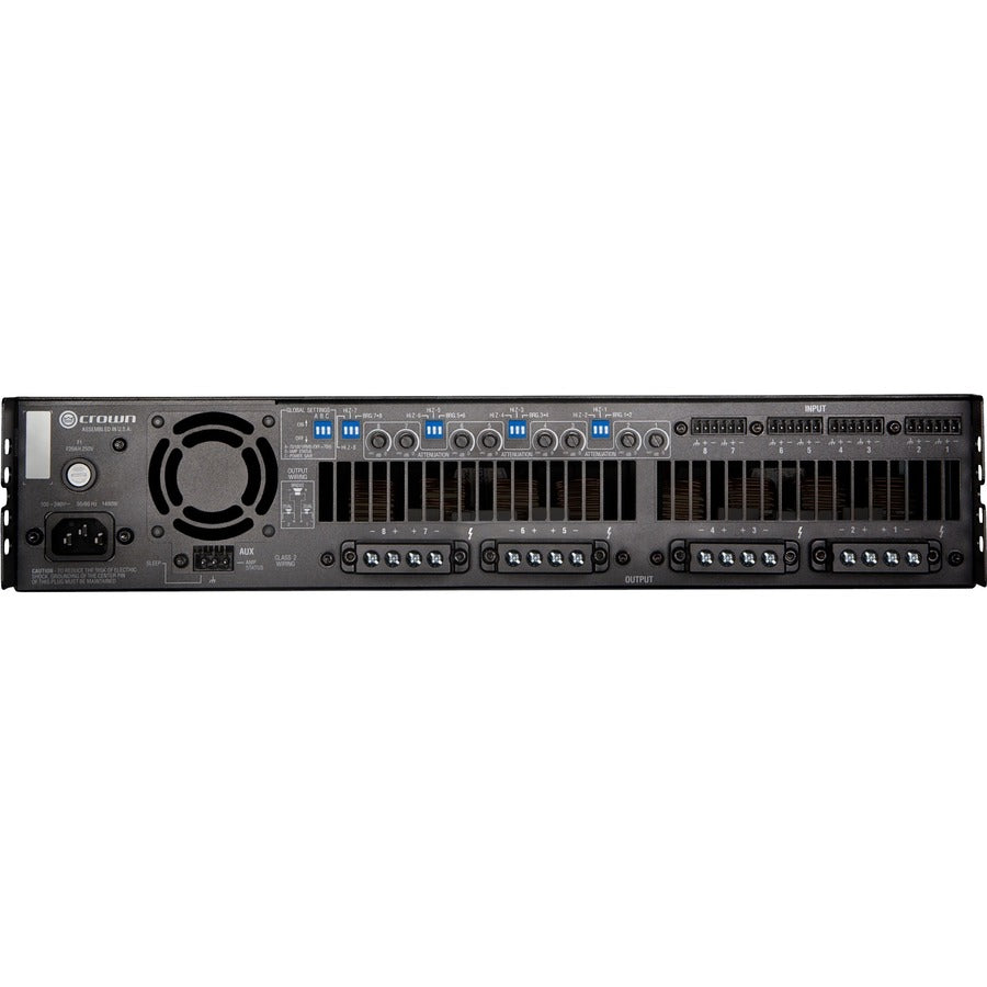 Crown 8X300W Power Amplifier,