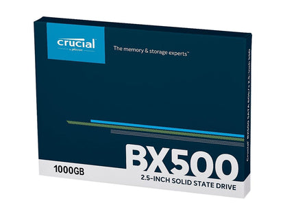 Crucial Bx500 1Tb 3D Nand Sata 2.5-Inch Internal Ssd, Up To 540 Mb/S - Ct1000Bx500Ssd1