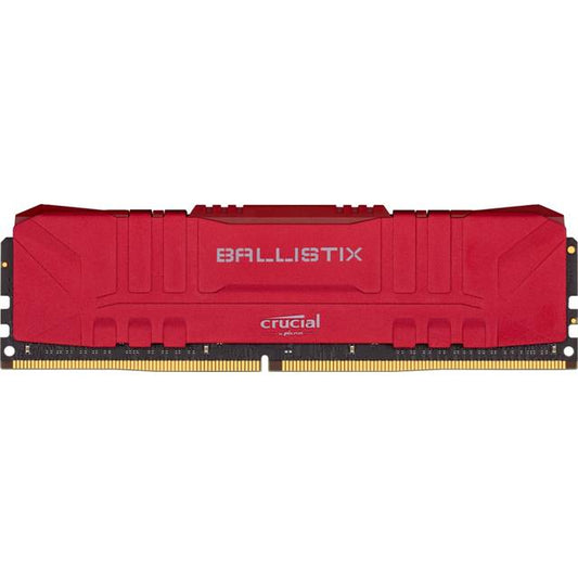 Crucial Ballistix Ddr4-3200 16Gb/2G X 64 Cl16 Desktop Gaming Memory (Red)