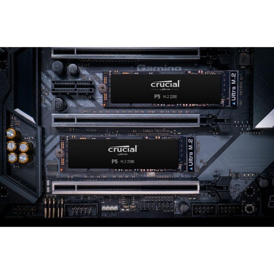 Crucial P5 1Tb 3D Nand Nvme Internal Ssd, Up To 3400 Mb/S - Ct1000P5Ssd8