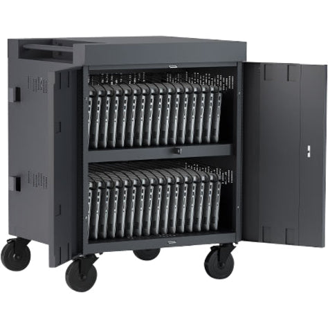 Cube Cart 36Ac 270Deg Doors,Features 270 Degdoors Black Pumice