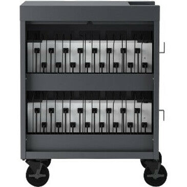 Cube Charge Cart 16 Ac Tz Bp,1.4In W Slots Topaz Finish