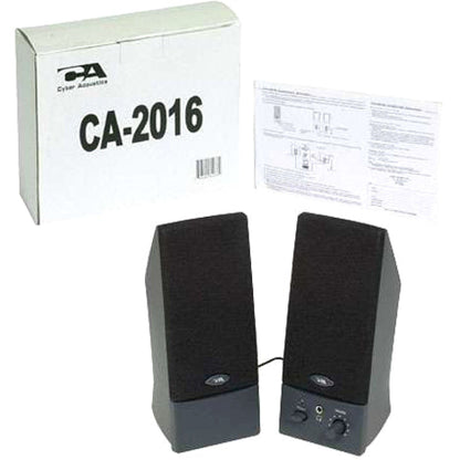 Cyber Acoustics Ca-2016Wb 2.0 Speaker System - Black