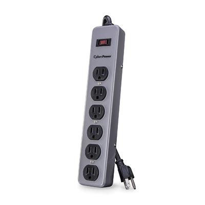 Cyberpower B603Mgy Surge Protector Black, Grey 6 Ac Outlet(S) 125 V 0.9 M