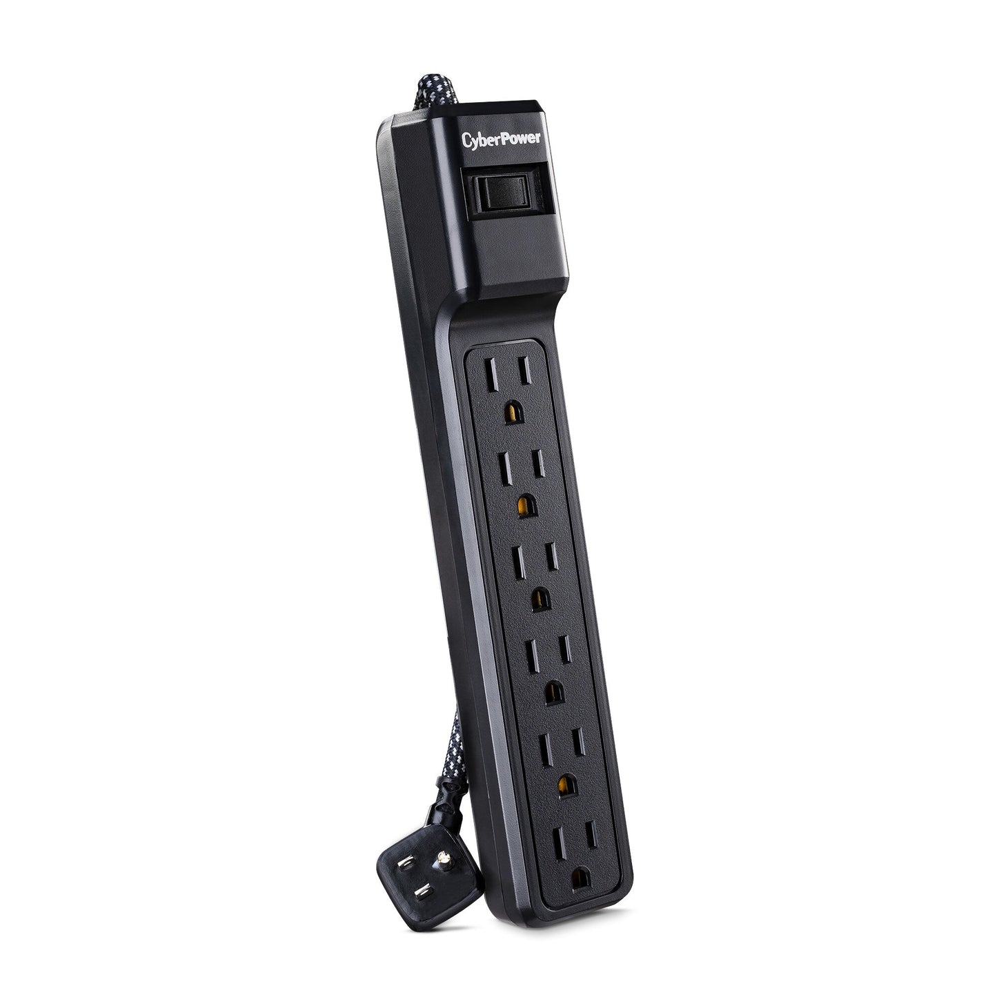 Cyberpower B608B Surge Protector Black 6 Ac Outlet(S) 2.4 M