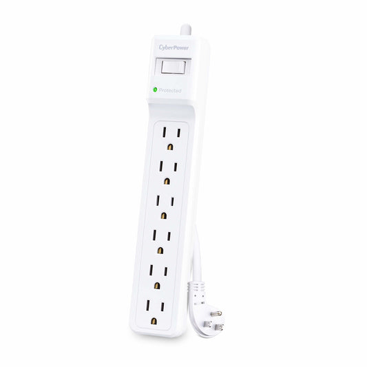 Cyberpower B615 Surge Protector White 6 Ac Outlet(S) 125 V