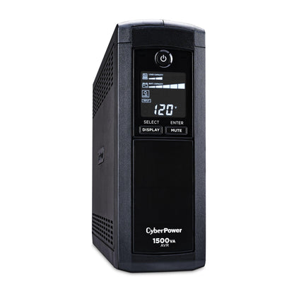 Cyberpower Cp1500Avrlcdtaa Uninterruptible Power Supply (Ups) Line-Interactive 1.5 Kva 900 W 12 Ac Outlet(S)