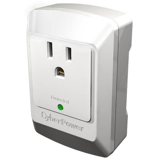 Cyberpower Csb100W Surge Protector White 1 Ac Outlet(S) 125 V