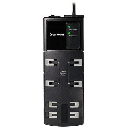 Cyberpower Csb806 Surge Protector Black 8 Ac Outlet(S) 125 V