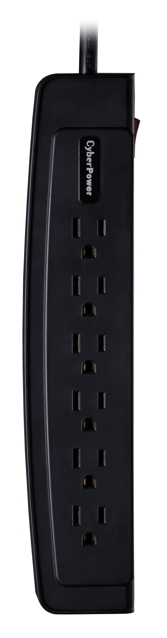 Cyberpower Csp604T Surge Protector Black 6 Ac Outlet(S) 125 V 1.2 M