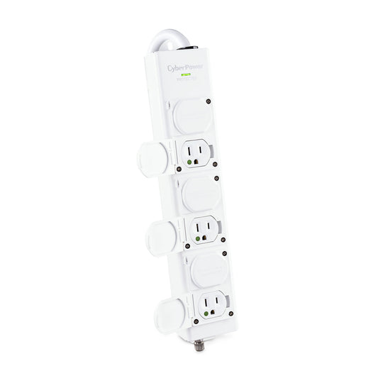 Cyberpower Mpv615S Surge Protector White 6 Ac Outlet(S) 100 - 125 V 4.6 M