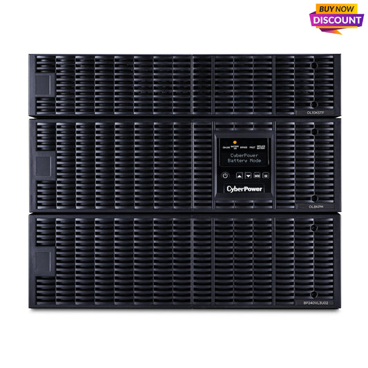 Cyberpower Ol8Krtf Uninterruptible Power Supply (Ups) Double-Conversion (Online) 8 Kva 8000 W 10 Ac Outlet(S)