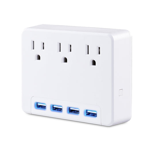 Cyberpower P3Wu Surge Protector White 3 Ac Outlet(S) 125 V
