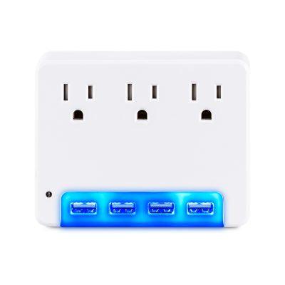Cyberpower P3Wun Surge Protector White 3 Ac Outlet(S) 125 V