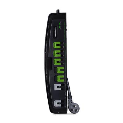 Cyberpower P705G Surge Protector Black 7 Ac Outlet(S) 125 V 1.5 M