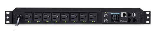 Cyberpower Pdu41001 Power Distribution Unit (Pdu) 8 Ac Outlet(S) 1U Black