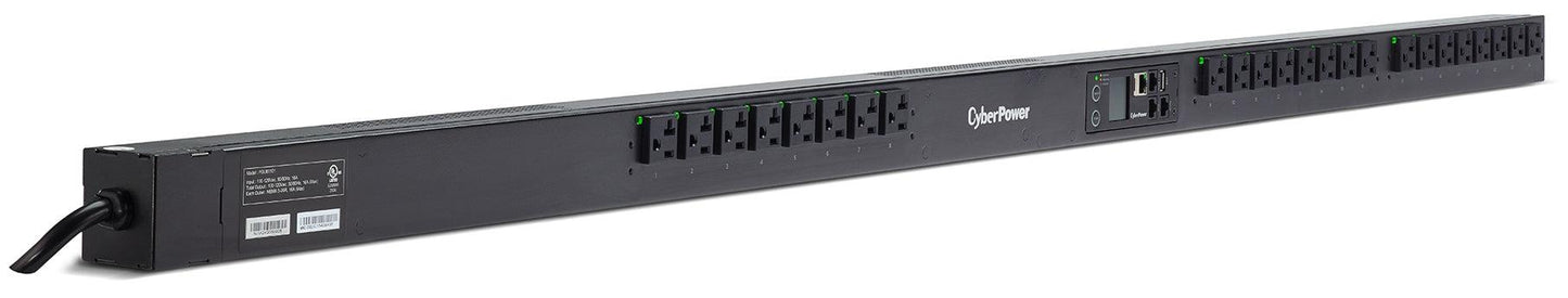 Cyberpower Pdu41101 Power Distribution Unit (Pdu) 24 Ac Outlet(S) 0U Black