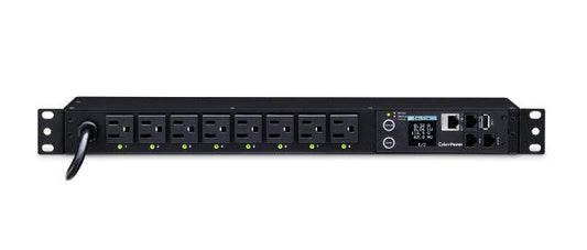 Cyberpower Pdu81001 Power Distribution Unit (Pdu) 8 Ac Outlet(S) 1U Black