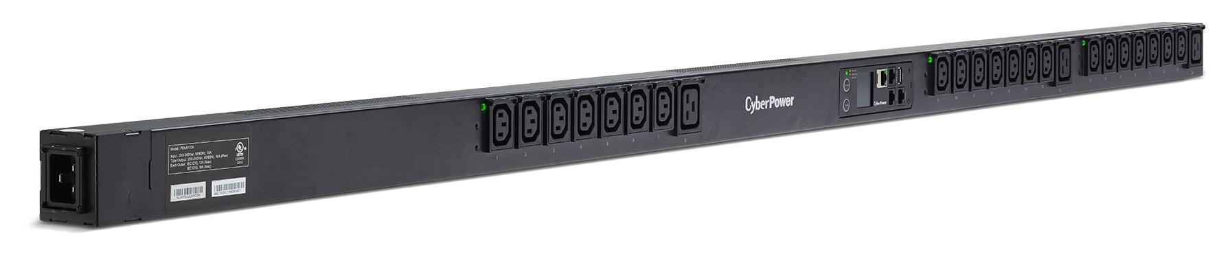 Cyberpower Pdu81104 Power Distribution Unit (Pdu) 24 Ac Outlet(S) 0U Black