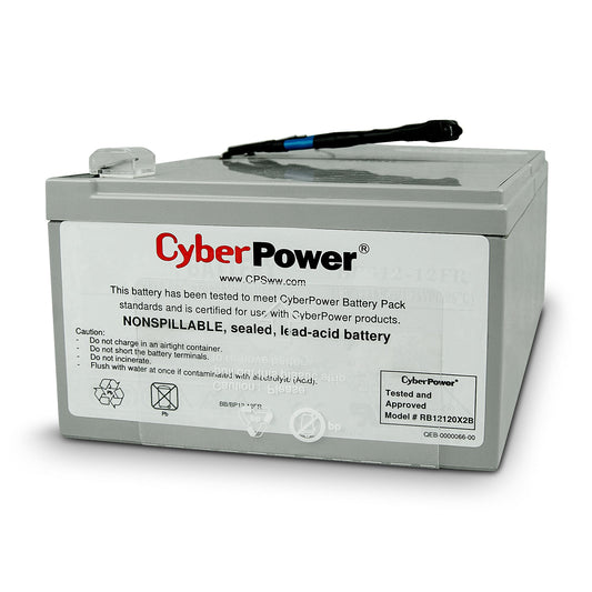 Cyberpower Rb12120X2B Ups Battery Sealed Lead Acid (Vrla)