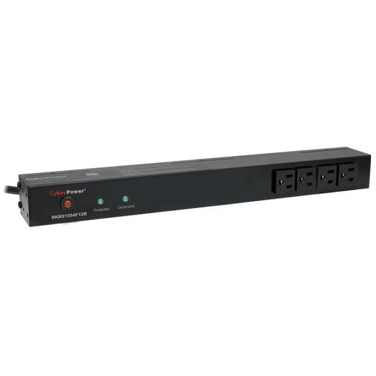 Cyberpower Rkbs15S4F12R Surge Protector Black 16 Ac Outlet(S) 120 V 4.57 M